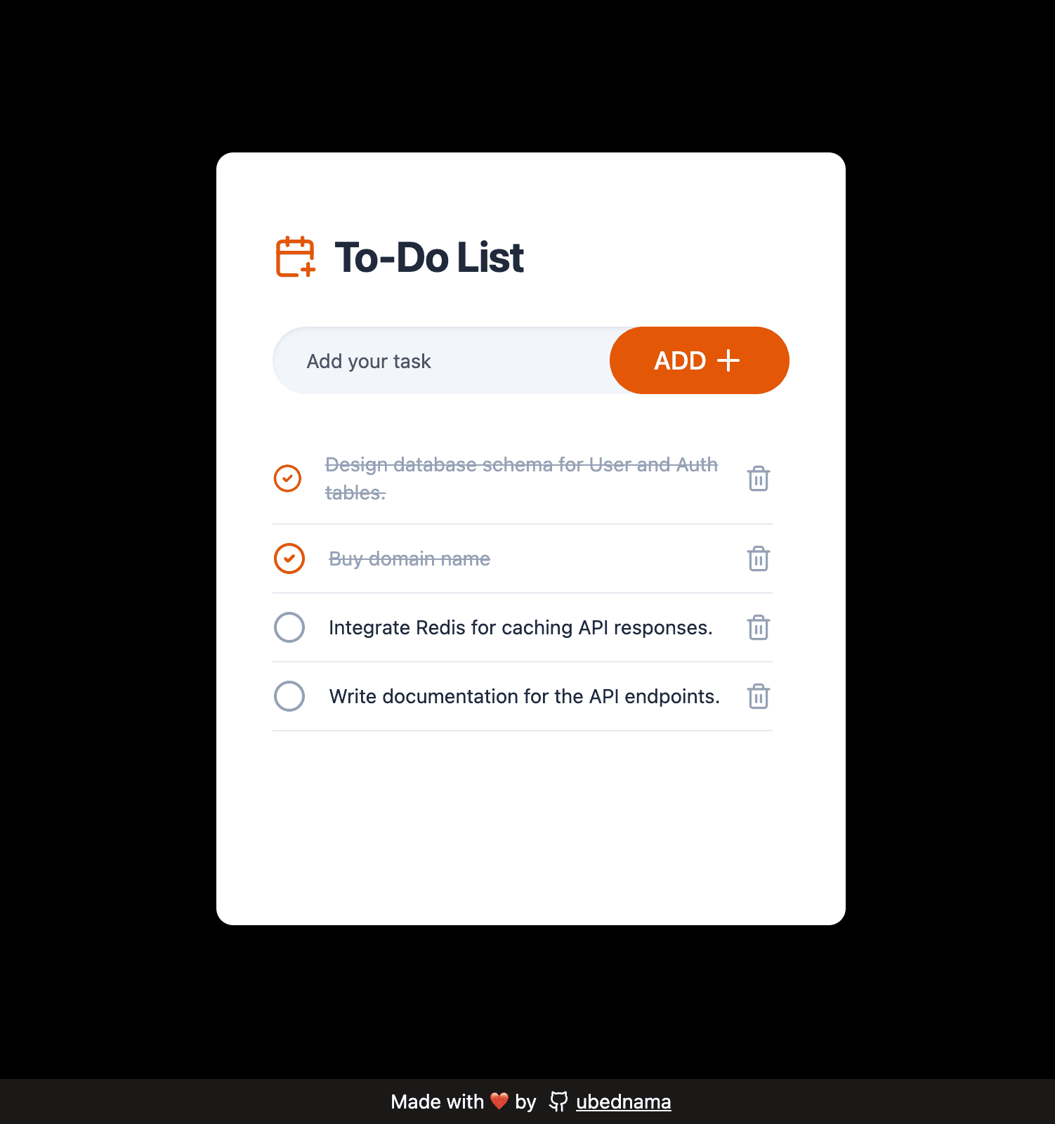 Todo App